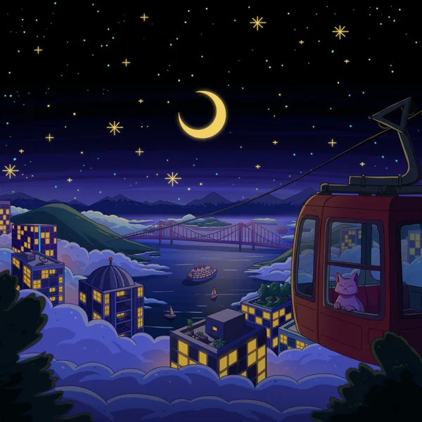 City Nights 3 album cover by Purrple Cat